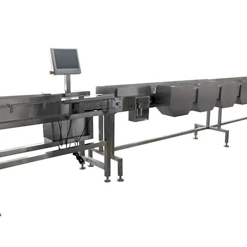Chain-type multistage weight sorting machine