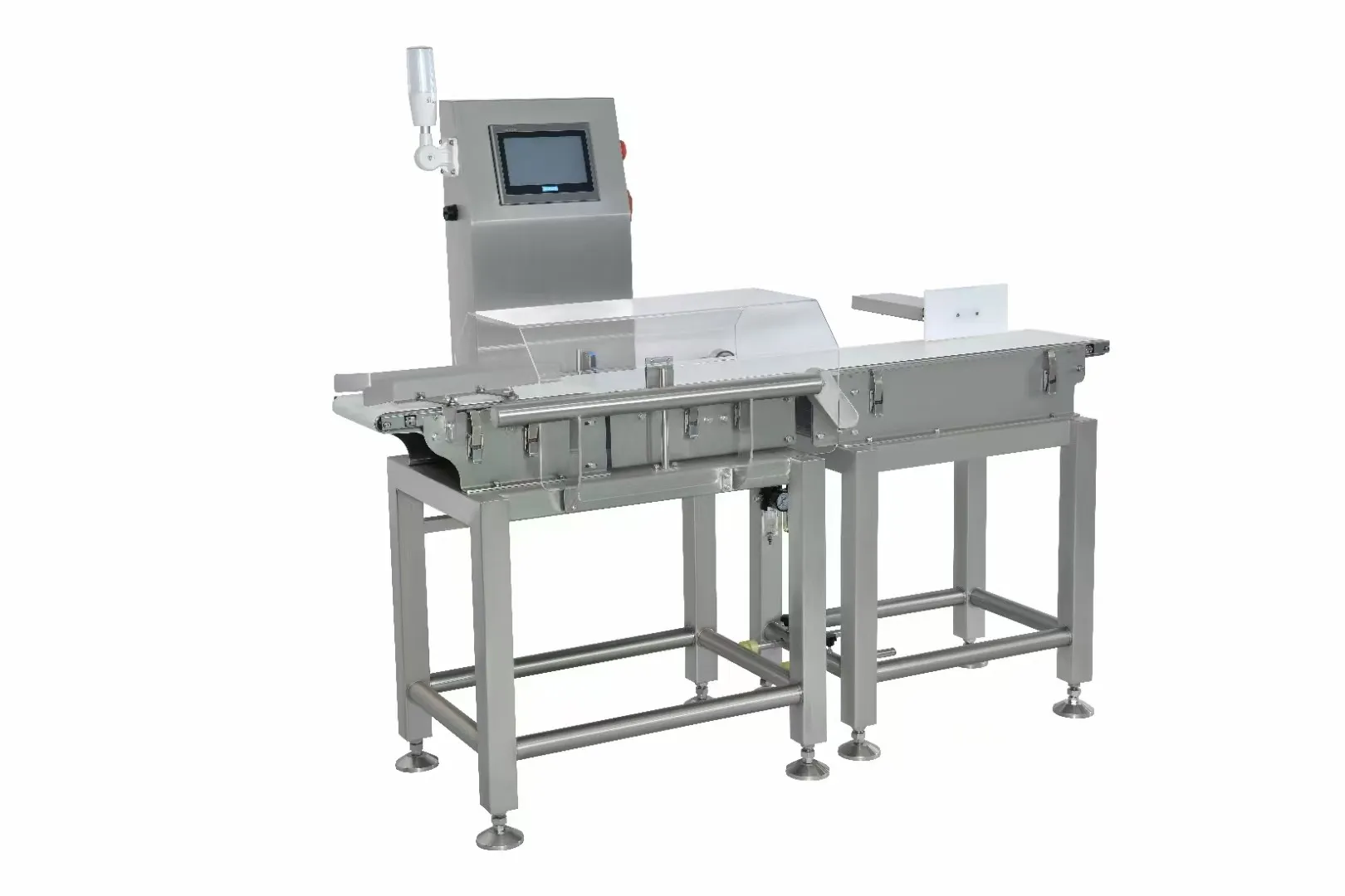 High accuracy check weigher for small products